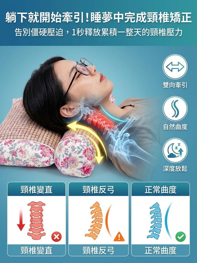 Buckwheat Triangle Cervical Pillow