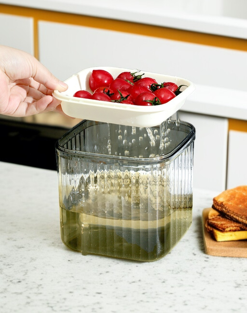 Stylish tea dregs bucket for tea shops