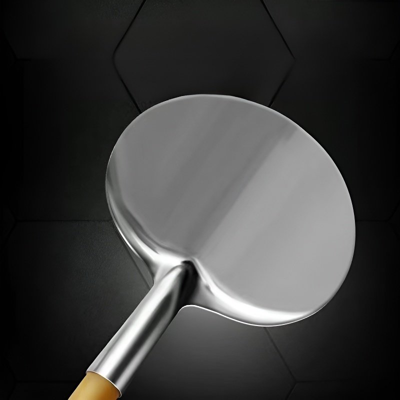 원목 손잡이 논스틱팬 전용 원형 볶음용 뒤집개 겸용