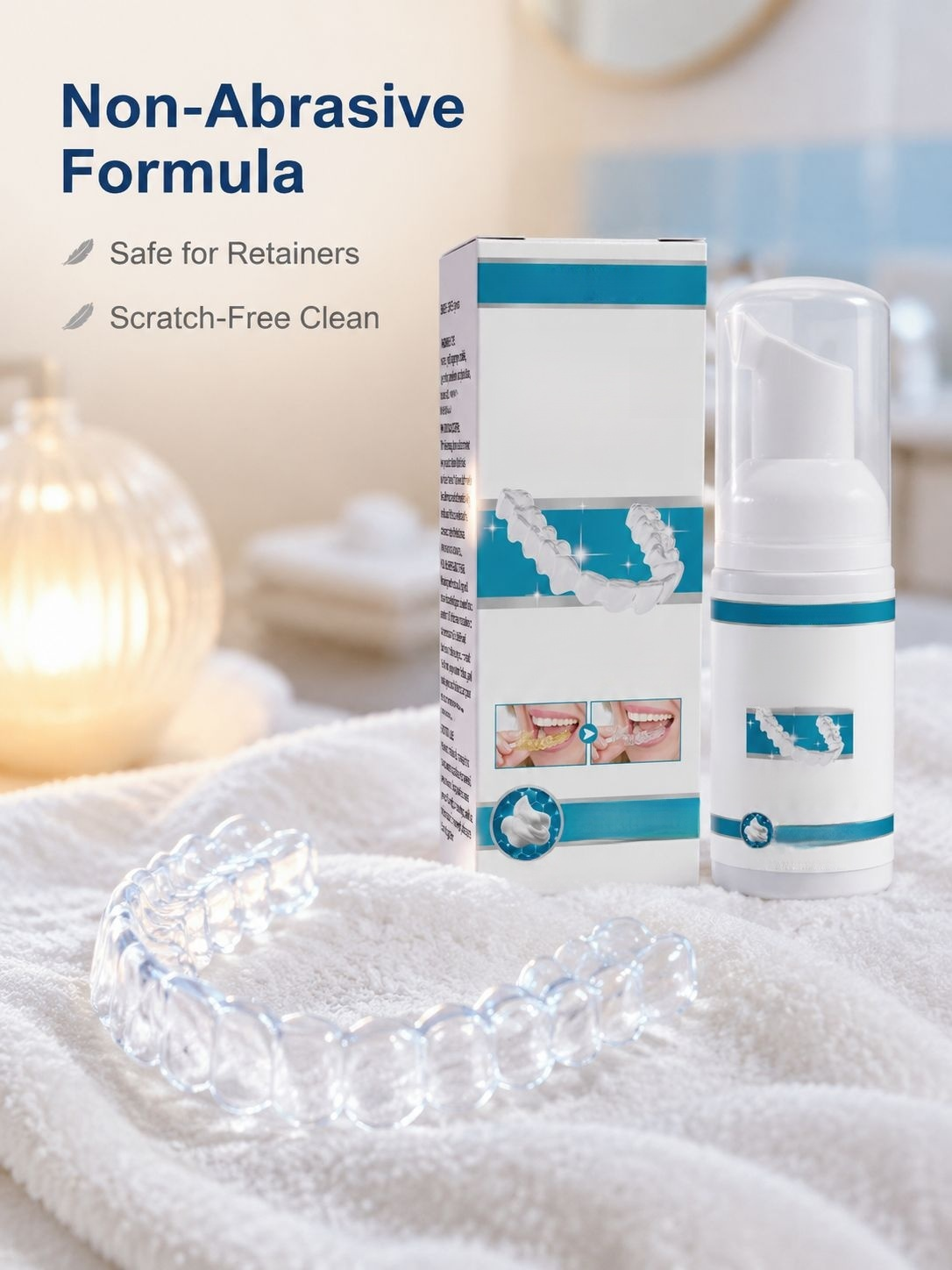 Oral Care Denture Cleaning Tablets Stain Remover