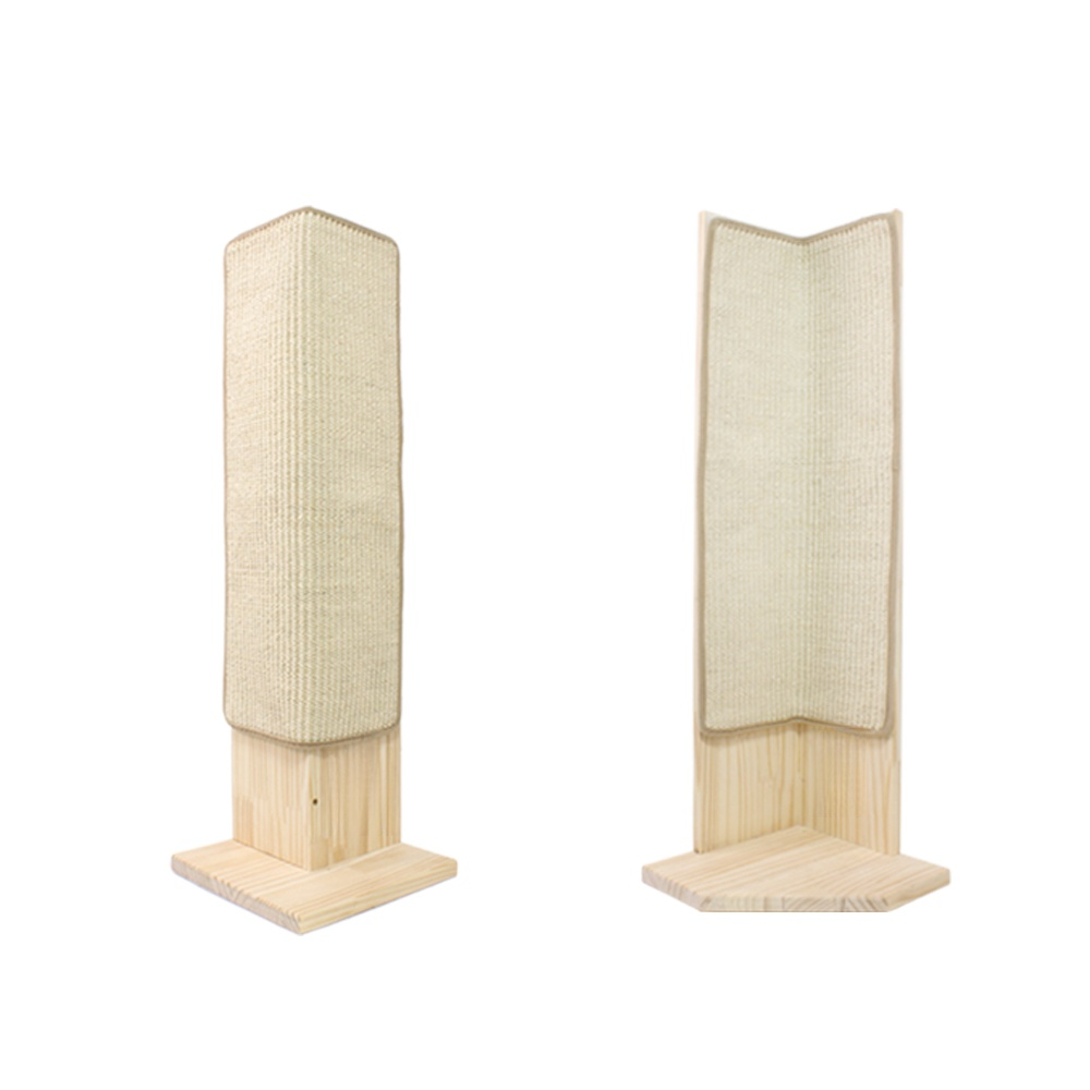 Katzenkratzbaum aus Holz