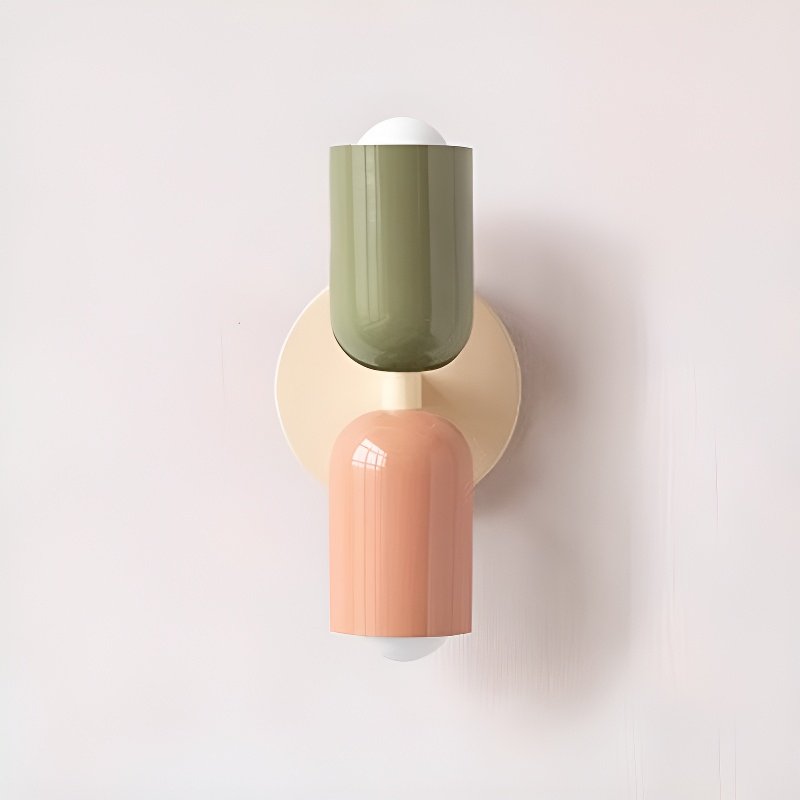 Lámpara de pared estilo crema para dormitorio