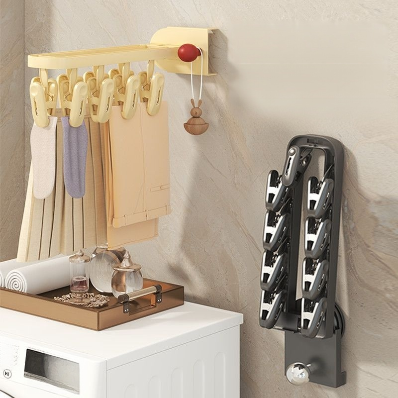 접이식 흡착식 옷걸이