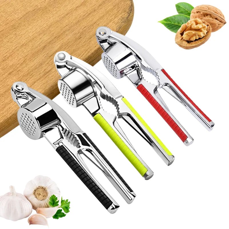 Peeler, garlic press, crusher