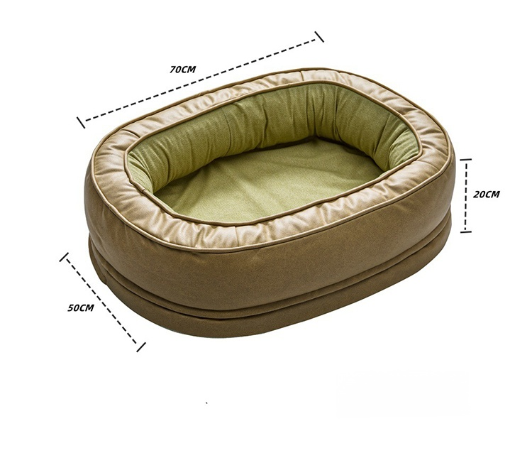 Oval Pet Bed Cushion