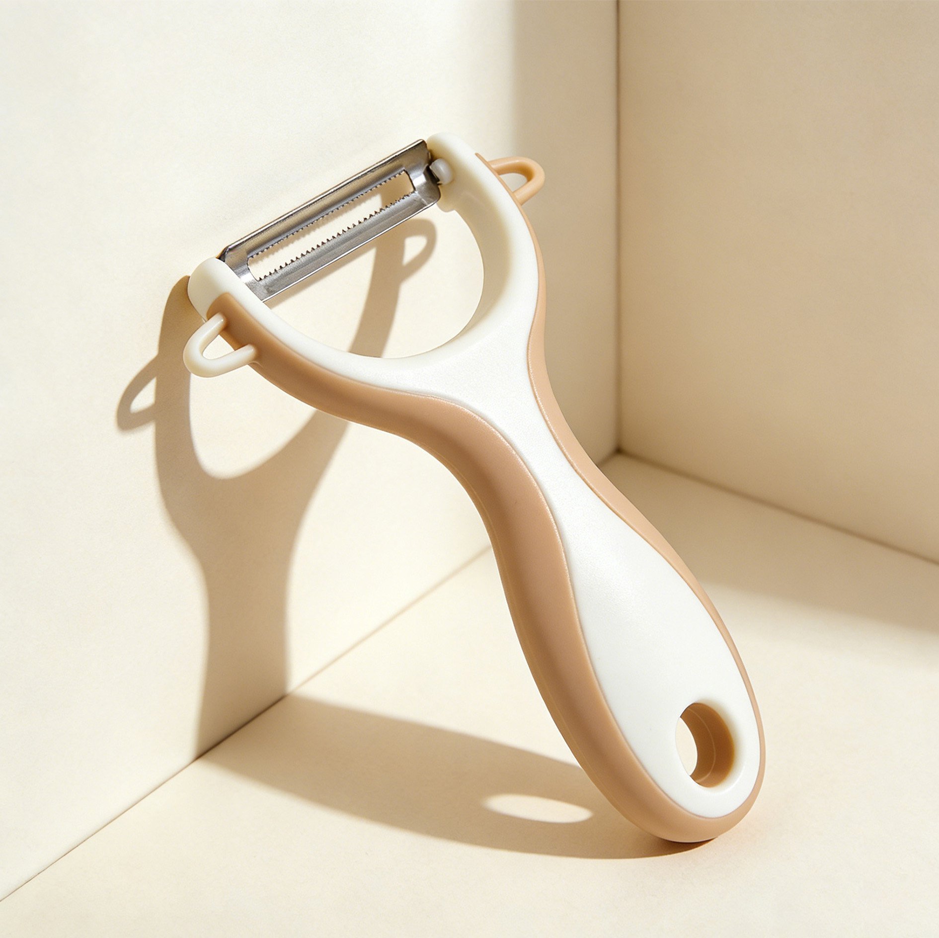 ピーラーセットを使った野菜の皮むき