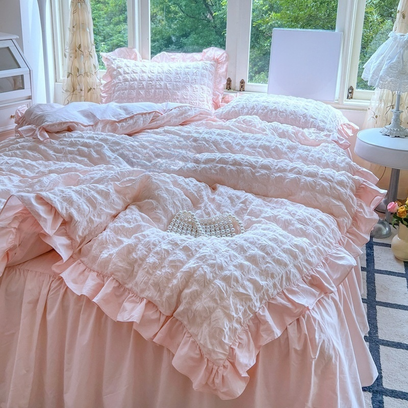 ชุดผ้าปูที่นอนสีพื้น 4 ชิ้น