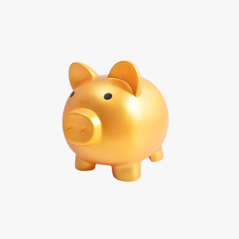 ゴールデンピッグ貯金箱 クリエイティブ 子供用 小さなギフト 貯金箱 エナメル 子供用 豚 ゴールデンピッグ 卸売