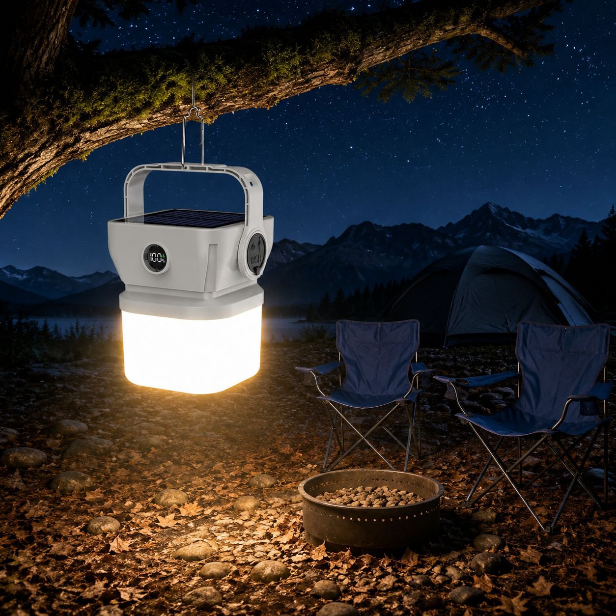 Solar Long-lasting Outdoor Camping Light