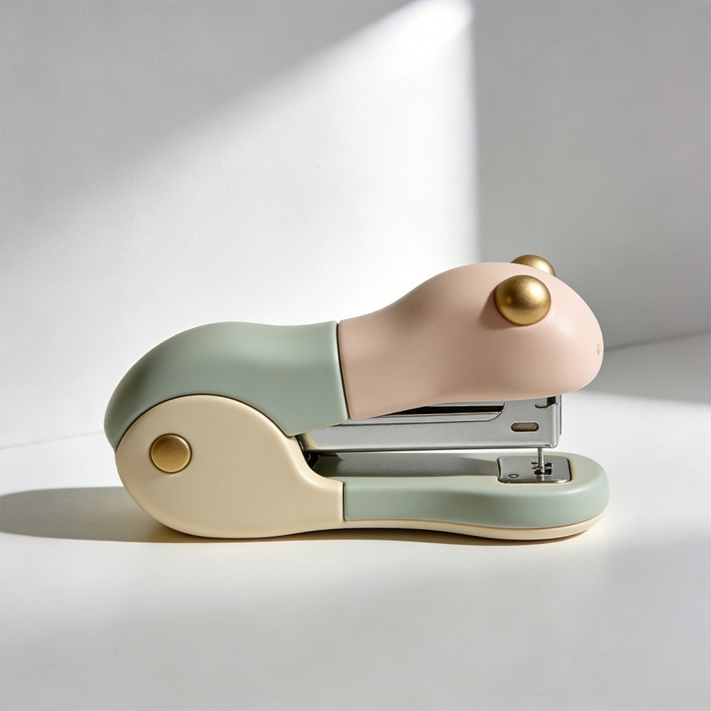 Cute Portable Stapler Set for Students (3 Pieces)