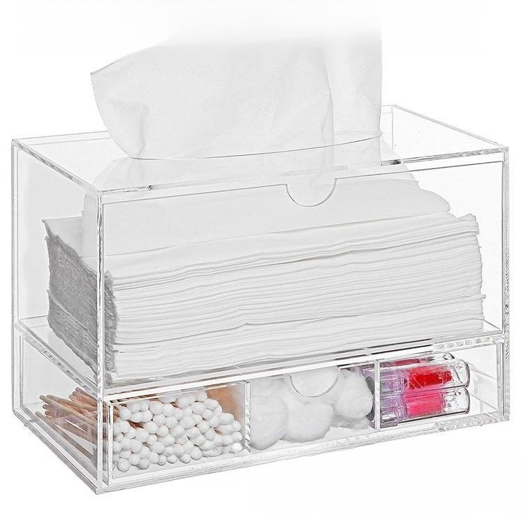 boîte de rangement transparente
