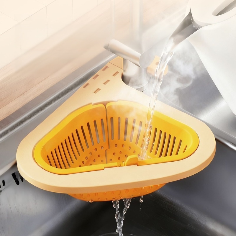 キッチンシンク用ハンギング水切りかご