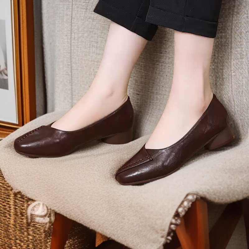 엄마 컴포트 소프트 로퍼 펌프스 단화 엄마신발 소프트 로퍼