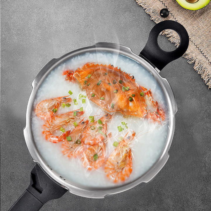 Shuangxi 304 ステンレス鋼圧力鍋家庭用ガス電磁調理器ユニバーサル公式本物の防爆安全圧力鍋