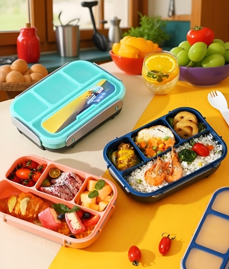 Praktische Brotdose für Arbeit und Schule