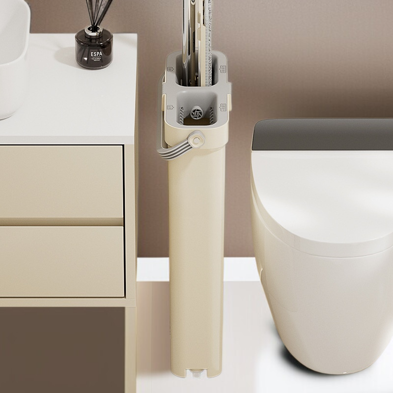 省力モップバケツセット レイジーハンズフリーウェット ドライモップクロス スクレーパーモップバケツセット 家庭用モップセット