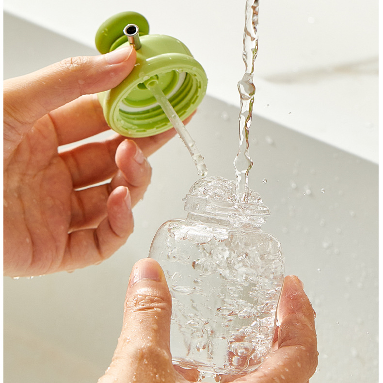 조절 가능한 분사식 오일 병