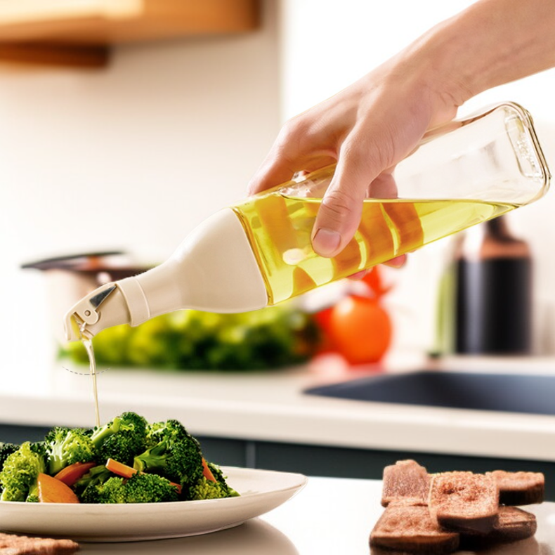 Double-Layered Spice Jar Organizer with Labels