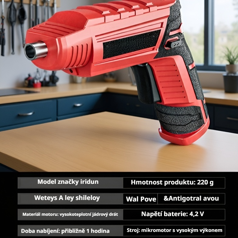 Vysoký točivý moment elektrický šroubovák