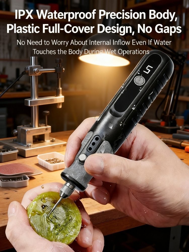 35-Piece Mini Handheld Grinding, Polishing & Engraving Tool Set