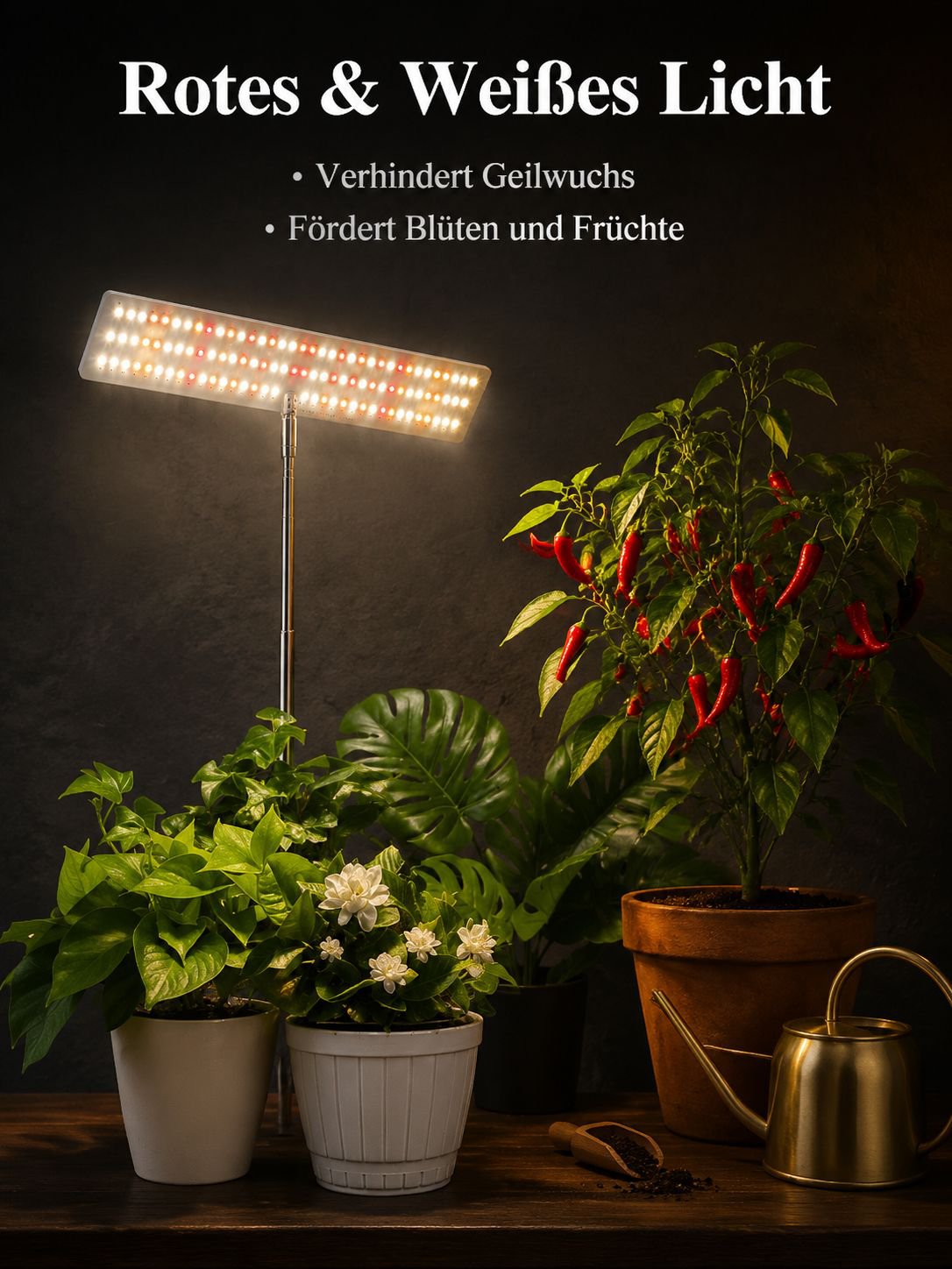 Vollspektrum Pflanzenlampe