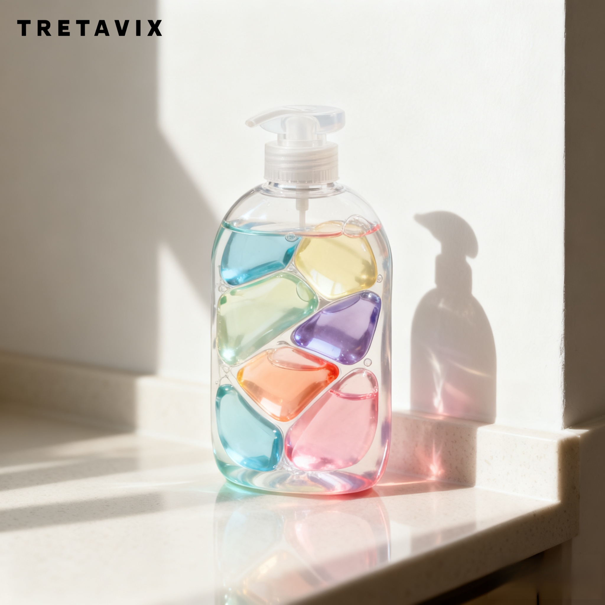 แคปซูลผงซักฟอกชนิดน้ำ 30 แคปซูลใน 5 ขวด