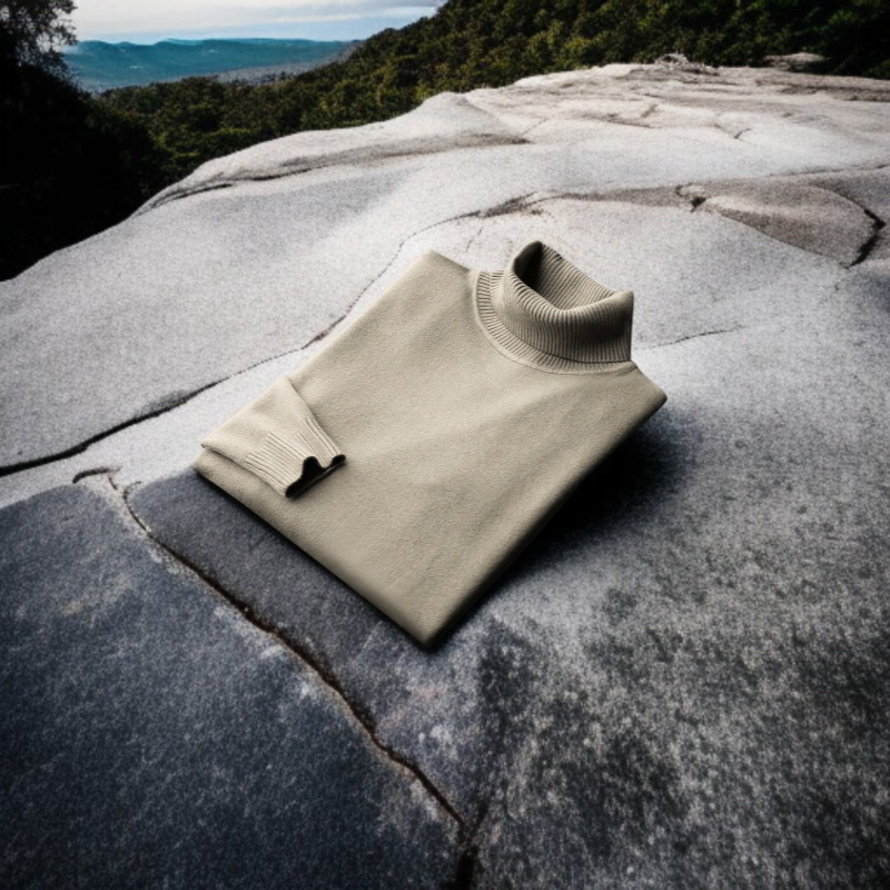 남자 기모 슬림 니트 터틀넥 니트 남 스킨 가을 겨울 캐주얼 니트