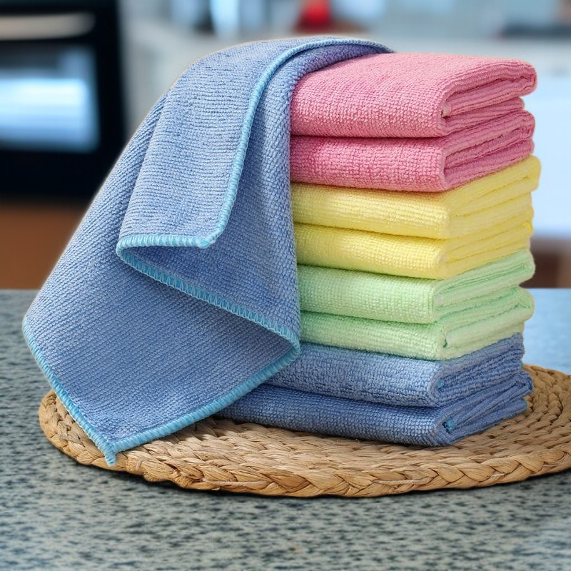 기름기 제거 극세사 행주 기름 묻히지 않고 털 빠짐 없는 식기세척 행주 고효율 클렌징 행주