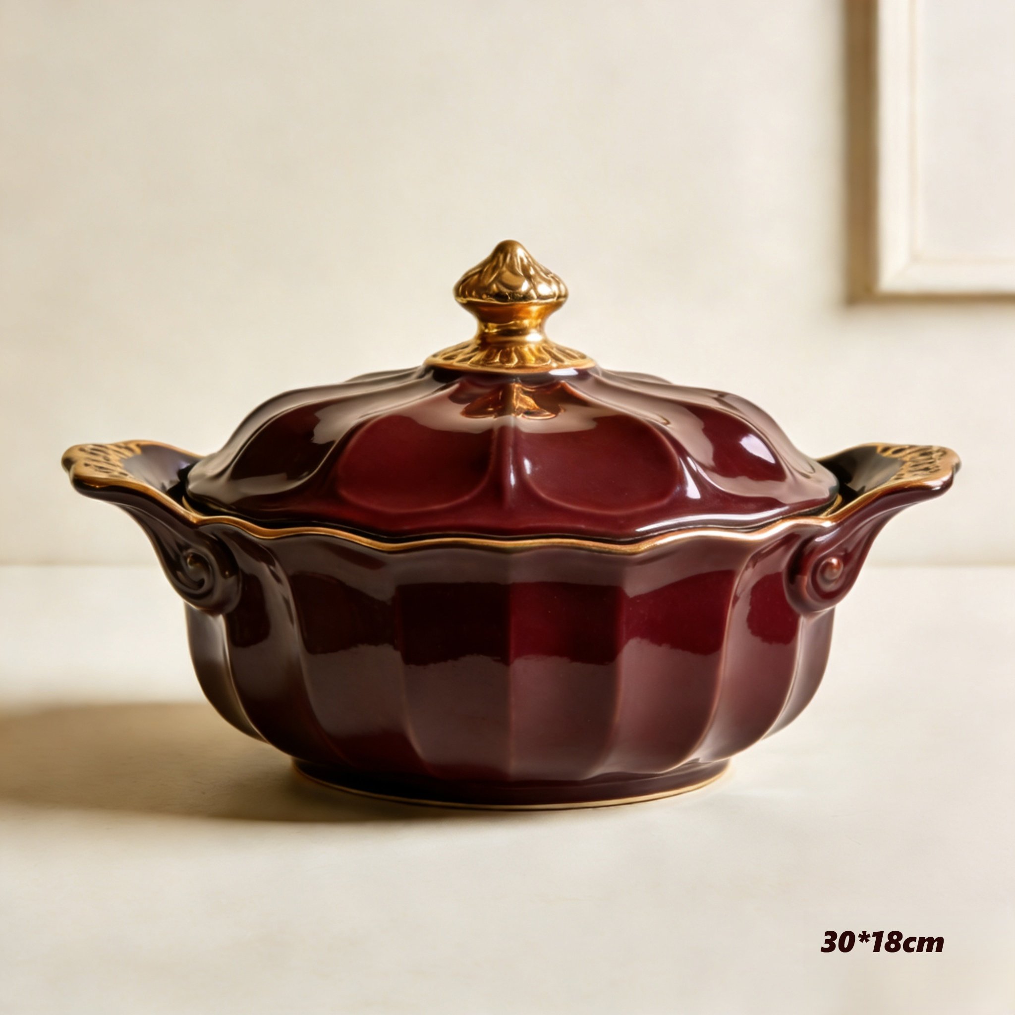 หม้ออีนาเมลคุณภาพสูงสำหรับห้องครัว