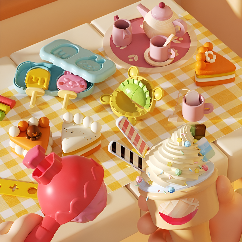 เครื่องปั้นดินเหนียวสำหรับเด็ก