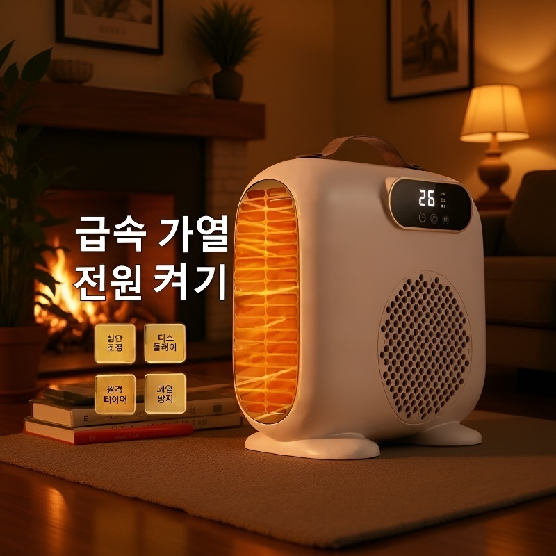 입식과 침식 겸용 의류 건조 온풍기