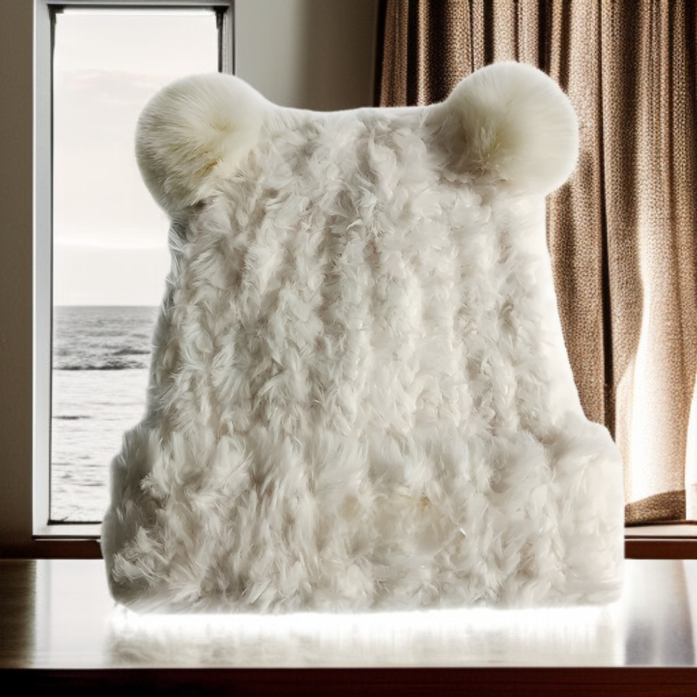 Sombrero tejido de punto