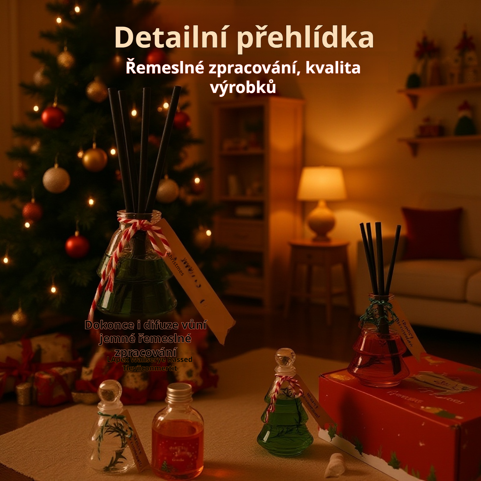 Vánoční dárková sada bezplamenné aromaterapie