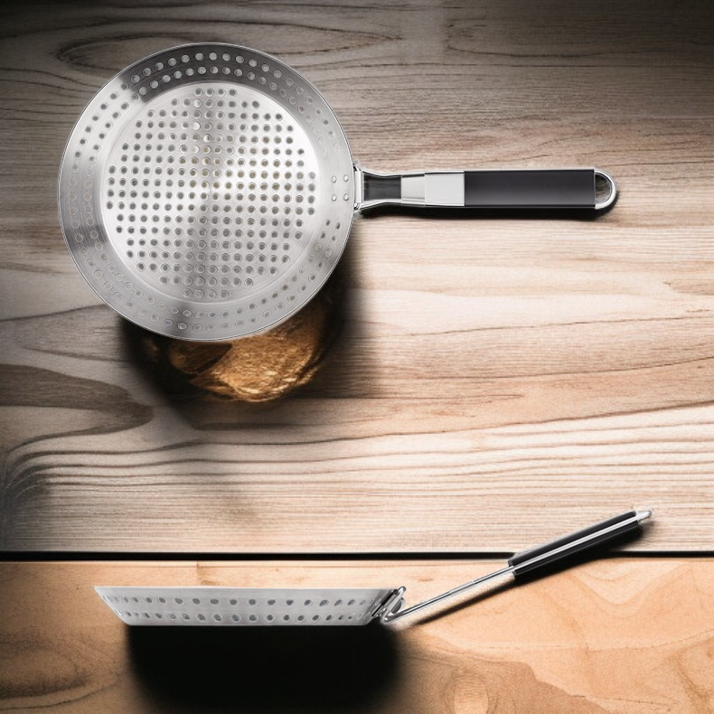 Outdoor BBQ Portable Hollow Grillplatte mit Griff