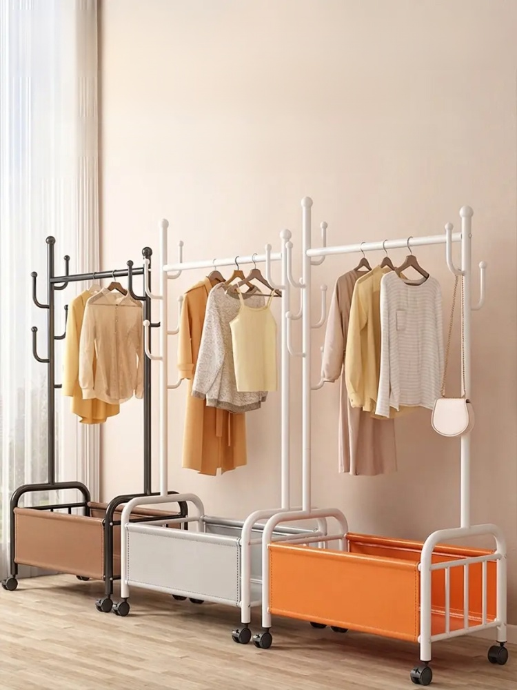 가정용 실내 휴대용 경량 고급 다기능 수납 옷걸이