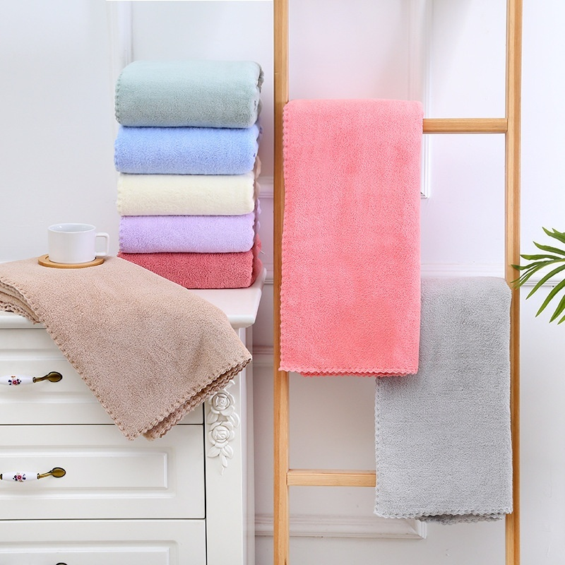 家用珊瑚絨超強吸水浴巾