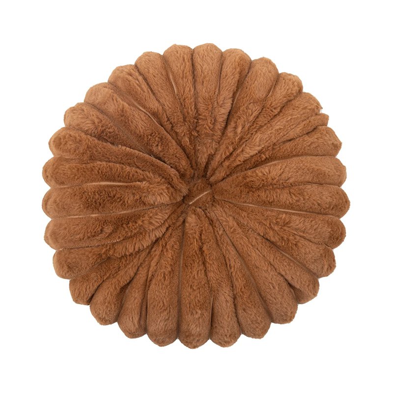 Ręcznie koło poduszka styl dynia farbowanie pasków tkania