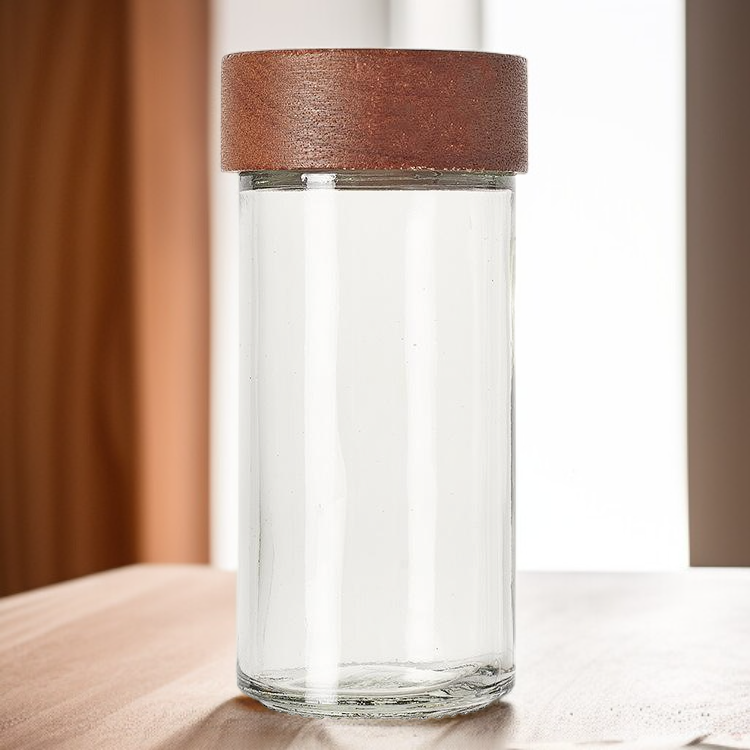 Japanisches rundes Gewürzglas