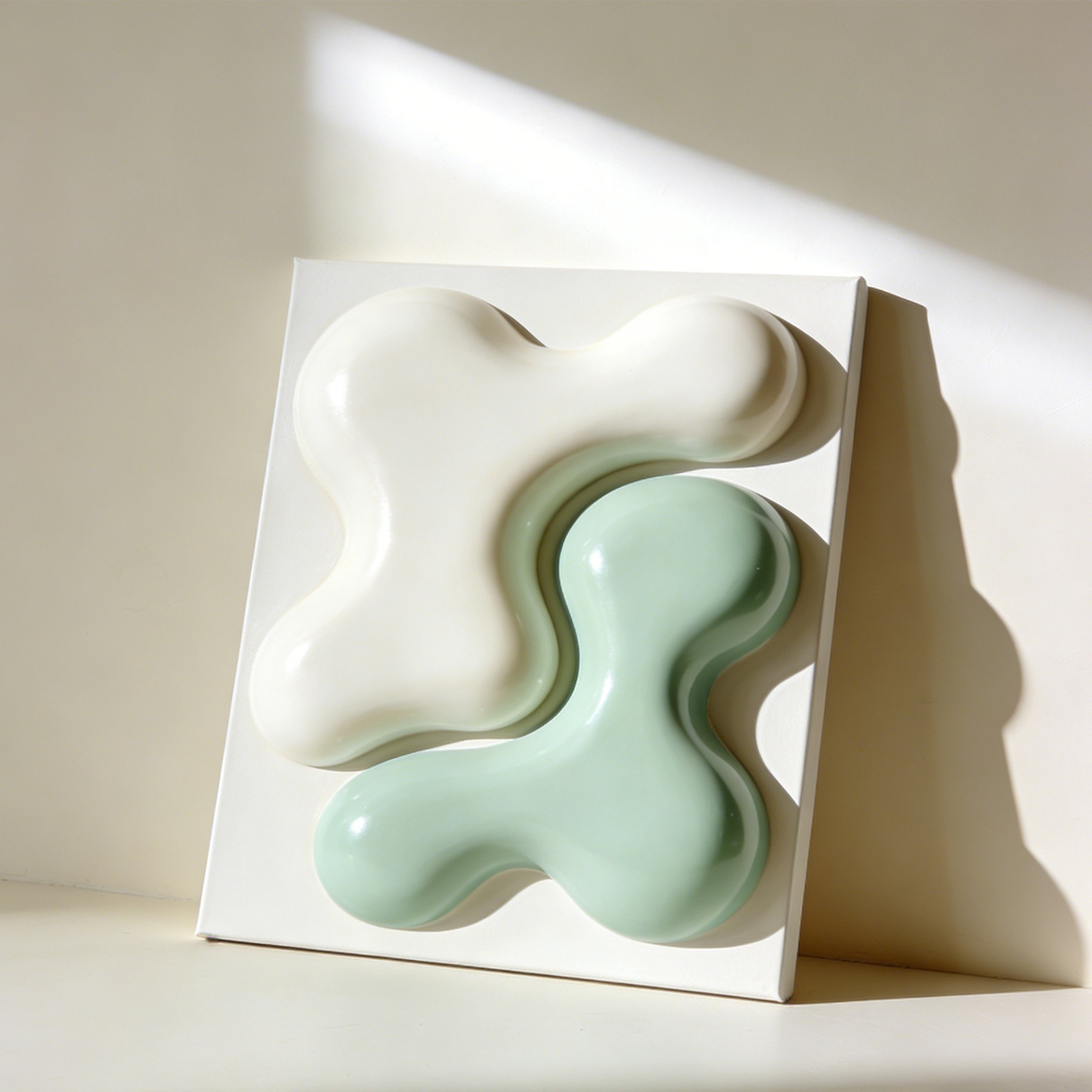 モダンシンプルリビングルームアート