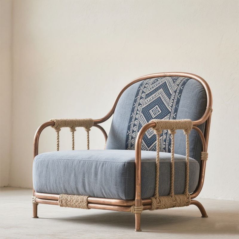 現代簡約單人沙發椅