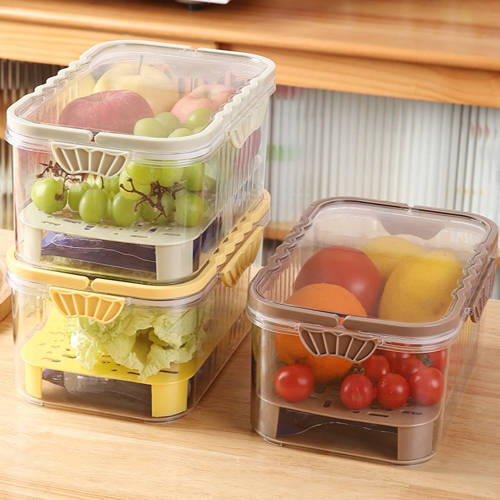 手提野餐水果保鲜盒
