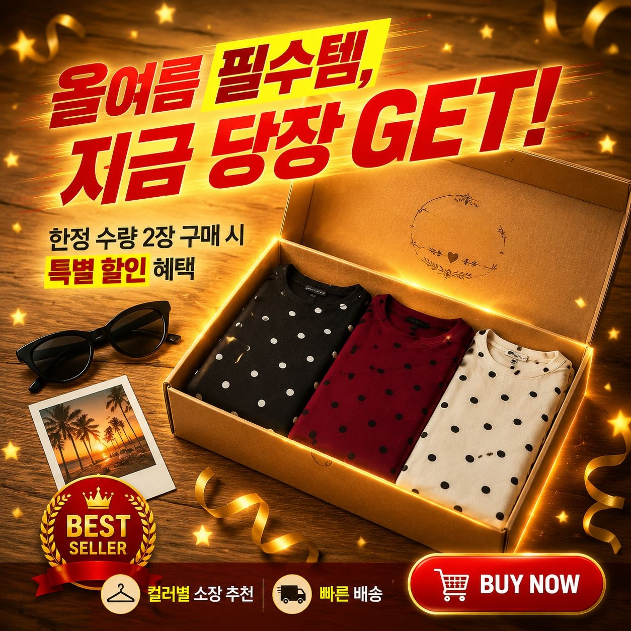 여름 신상 도트 프린트 민소매 탑 여성