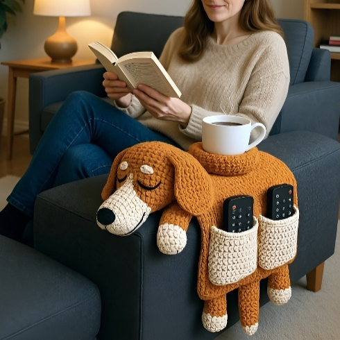 핸드메이드 다기능 강아지 소파 수납백