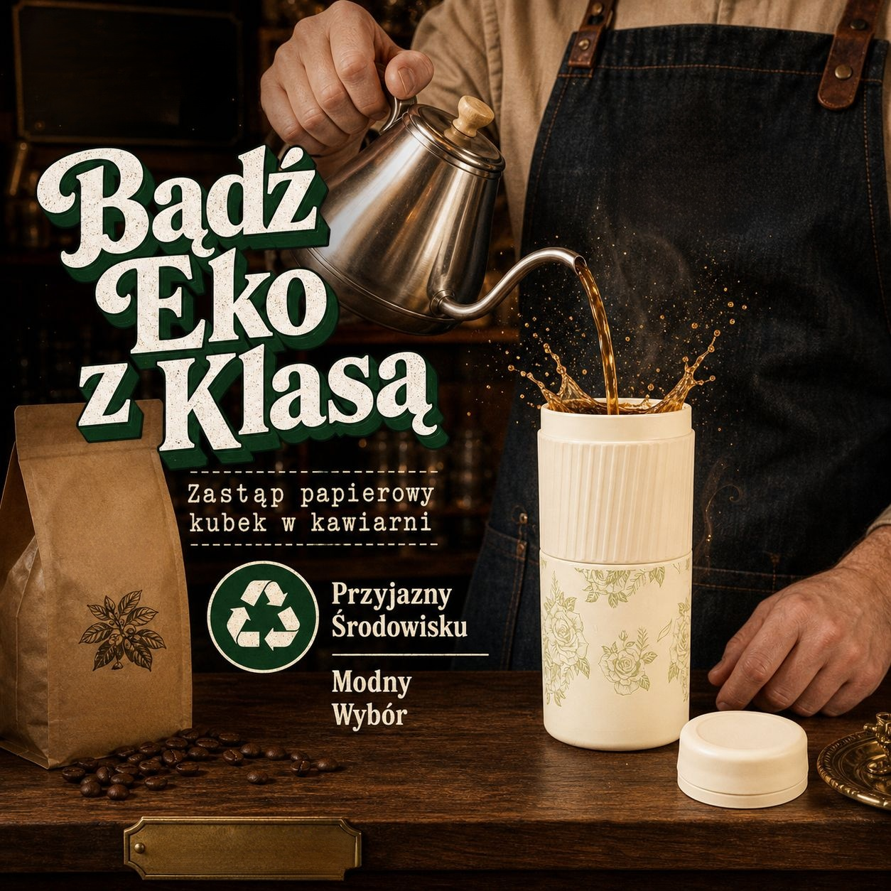 Dziewczęcy kubek termiczny z sitkiem do herbaty – przenośny i stylowy