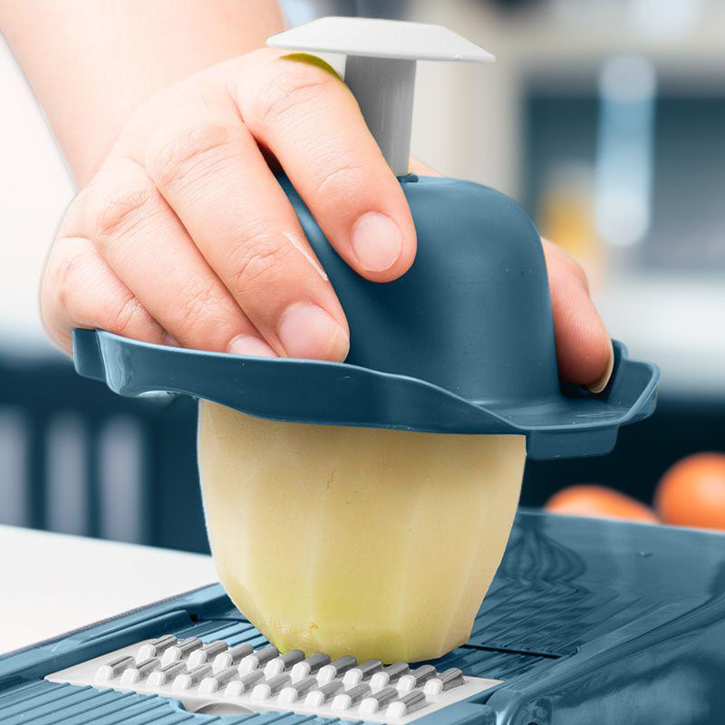 Coupe-légumes multifonctionnel pour cuisine, trancheur et râpe domestique