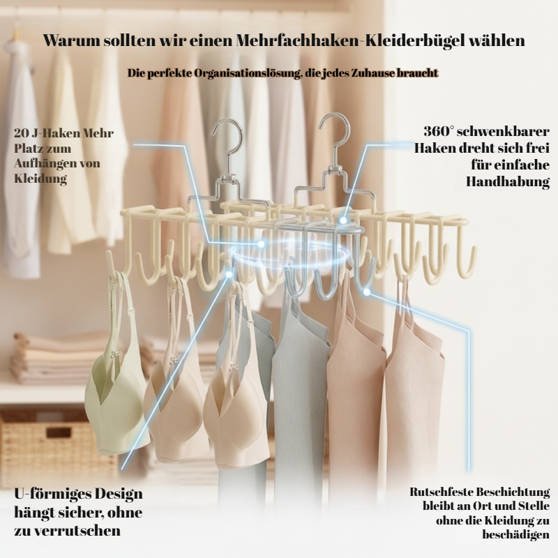 Kleiderbügel für Hemden, Hosen und Accessoires