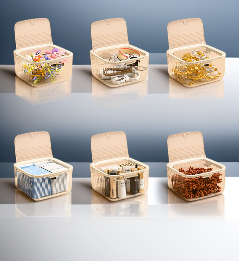 おしゃれなデザインのヘアアクセサリー収納ボックス