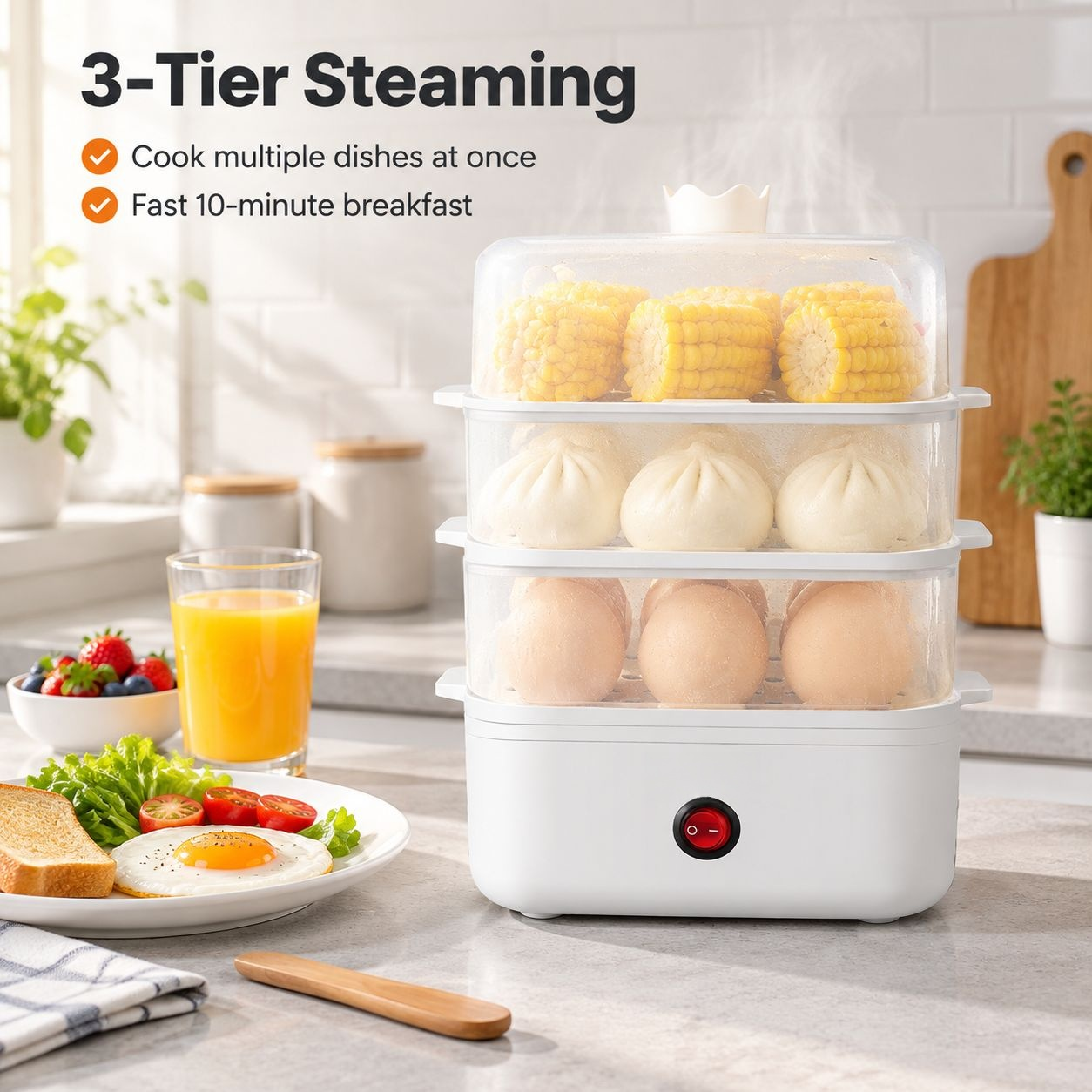 Smart Convenient Egg Custard Maker