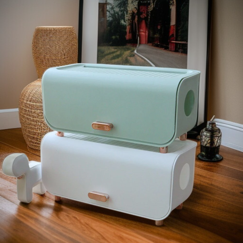 Italienisches Mehrfachsteckdosen-Organizer-Kabelmanagement Box Abdeckung