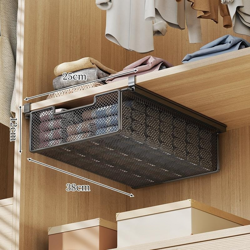 Pull out partition wardrobe